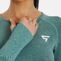 Long Sleeve Action+ Seamless Long Sleeve Sport Top - Squatproof