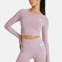 Long Sleeve Action+ Seamless Long Sleeve Sport Top - Squatproof