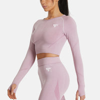 Long Sleeve Action+ Seamless Long Sleeve Sport Top - Squatproof