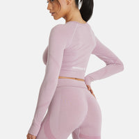 Long Sleeve Action+ Seamless Long Sleeve Sport Top - Squatproof