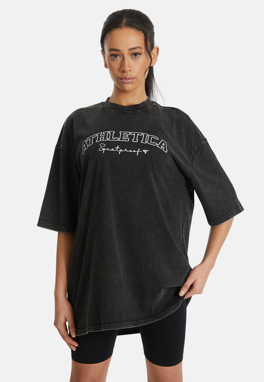 T-Shirt Athletica – Übergroßes Pump-Cover-T-Shirt