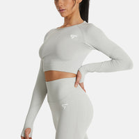 Long Sleeve Action+ Seamless Long Sleeve Sport Top - Squatproof