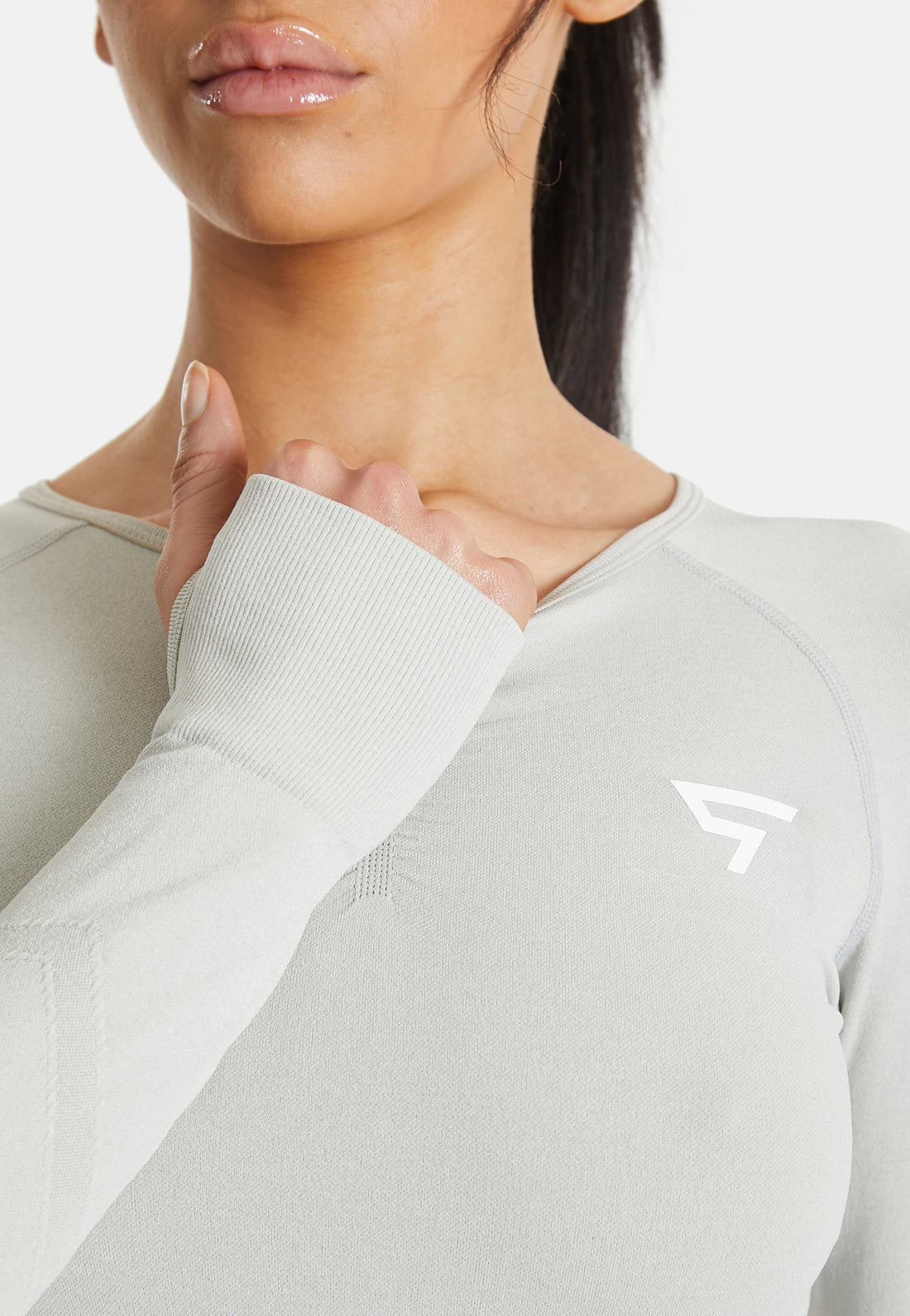 Long Sleeve Action+ Seamless Long Sleeve Sport Top - Squatproof