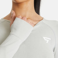 Long Sleeve Action+ Seamless Long Sleeve Sport Top - Squatproof