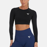 Long Sleeve Open+ Seamless Long Sleeve Sport Top - Squatproof