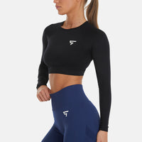 Long Sleeve Open+ Seamless Long Sleeve Sport Top - Squatproof