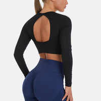 Long Sleeve Open+ Seamless Long Sleeve Sport Top - Squatproof