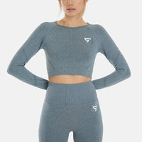 Long Sleeve Action+ Seamless Long Sleeve Sport Top - Squatproof