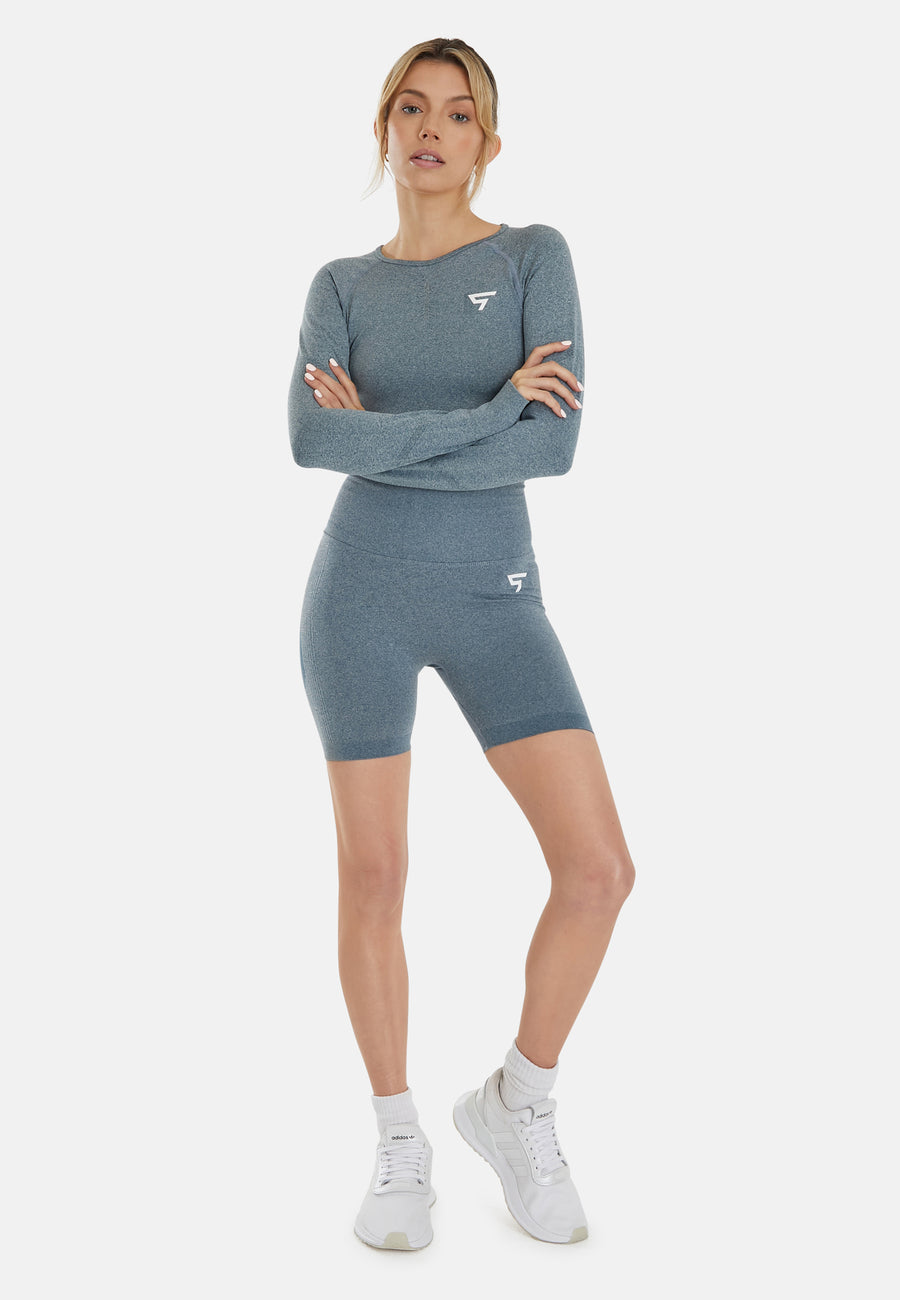 Long Sleeve Action+ Seamless Long Sleeve Sport Top - Squatproof