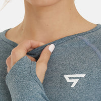 Long Sleeve Action+ Seamless Long Sleeve Sport Top - Squatproof