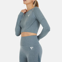 Long Sleeve Action+ Seamless Long Sleeve Sport Top - Squatproof