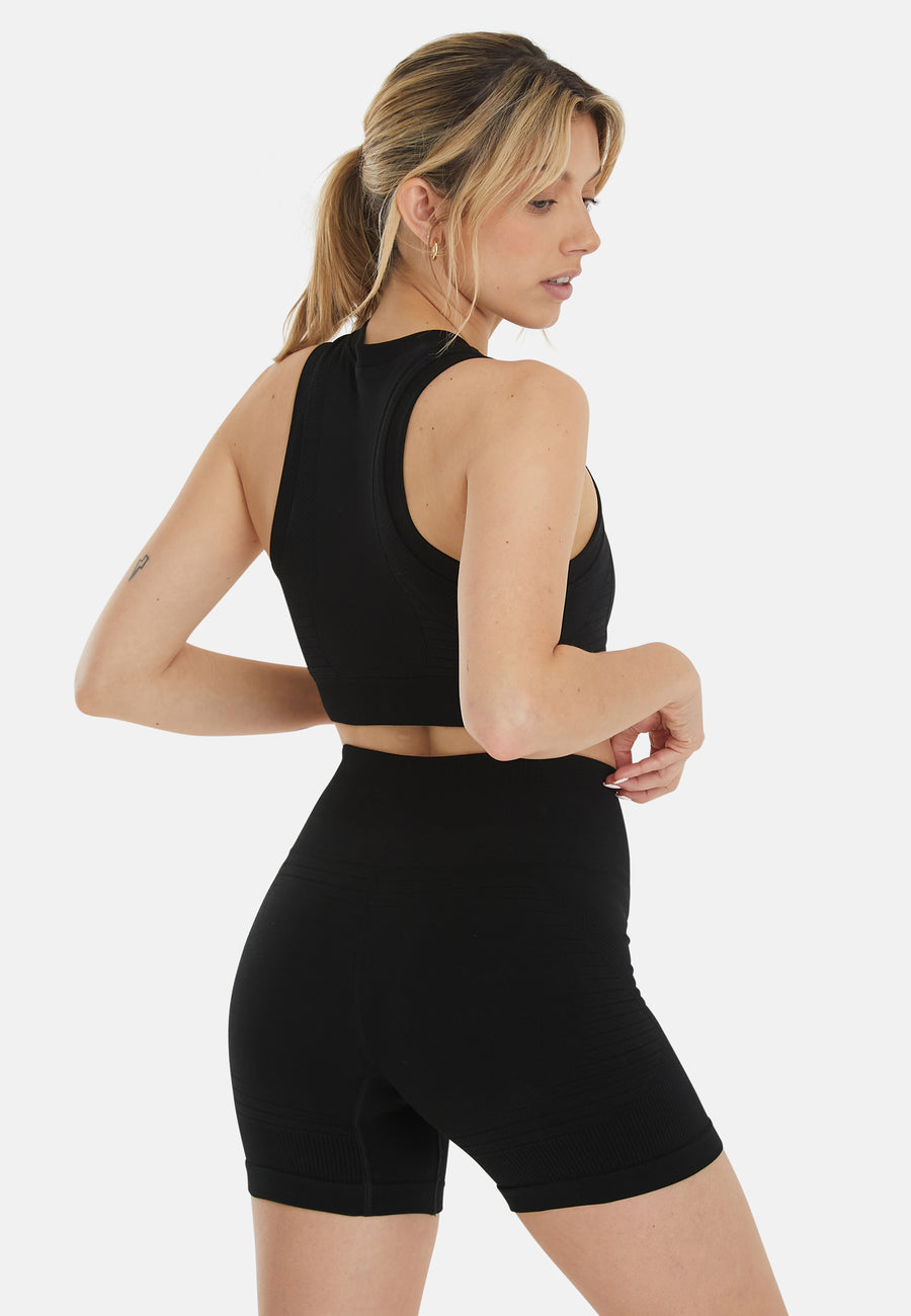 Top Support+ Seamless High Neck Sport Top - Squatproof