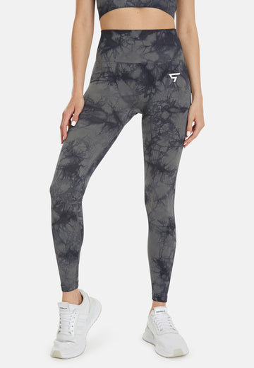 Legging Aurora+ Naadloze Tiedye Sportlegging