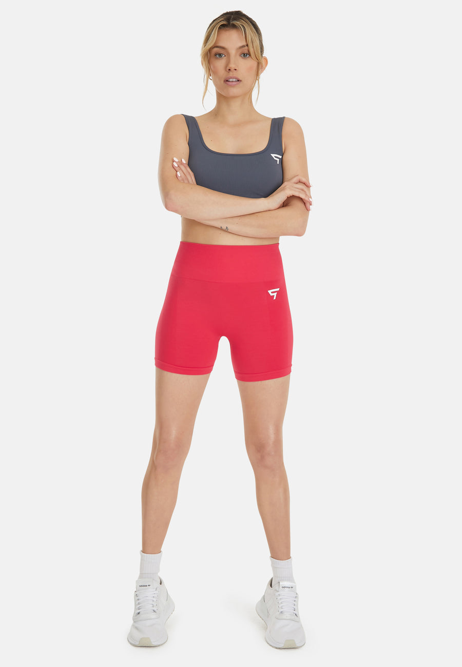 Shorts Advance+ Seamless Scrunch Sport Shorts - Squatproof