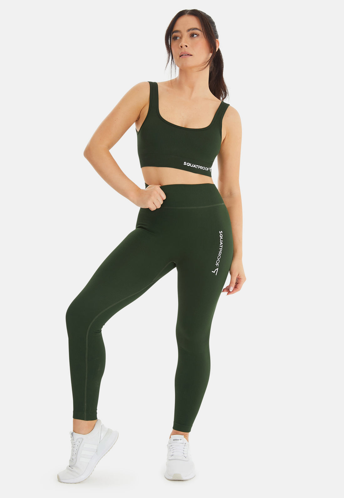 Leggings Ardour+ Geribbelde Naadloze Sportlegging