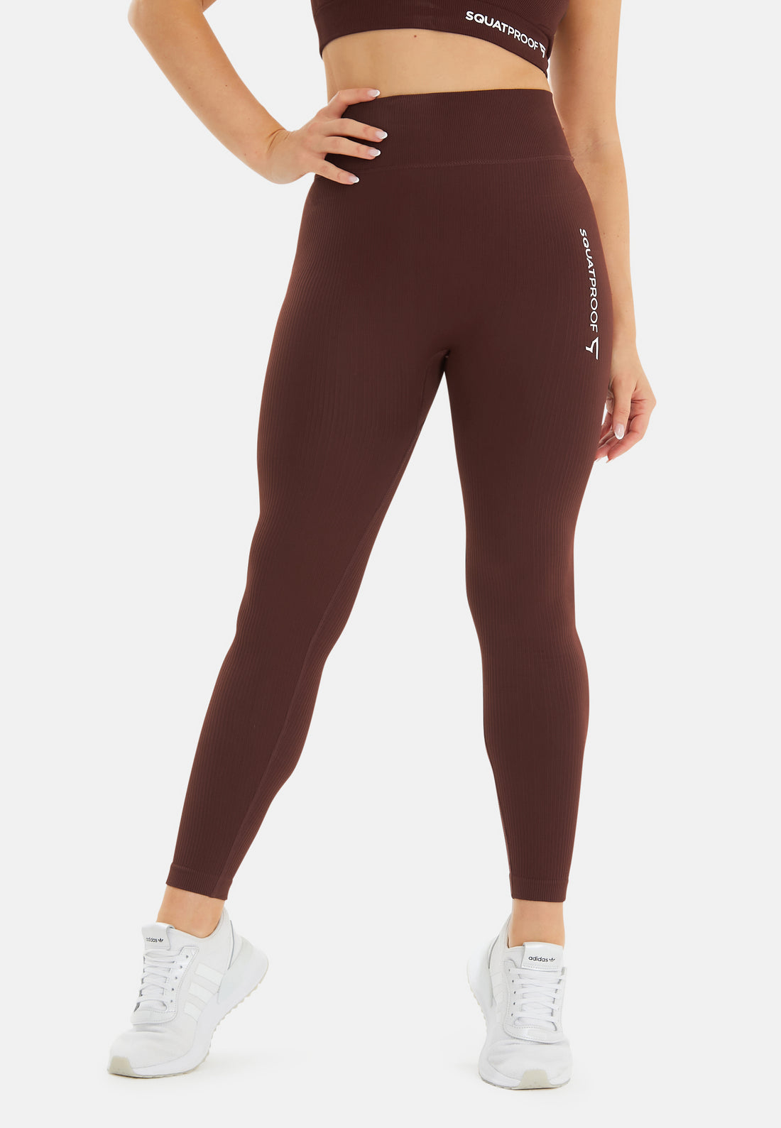 Leggings Ardour+ Geribbelde Naadloze Sportlegging