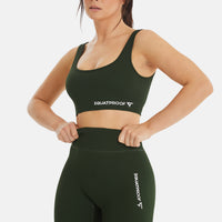 Top Ardour+ Ribbed Seamless Square Sport Bra - Squatproof