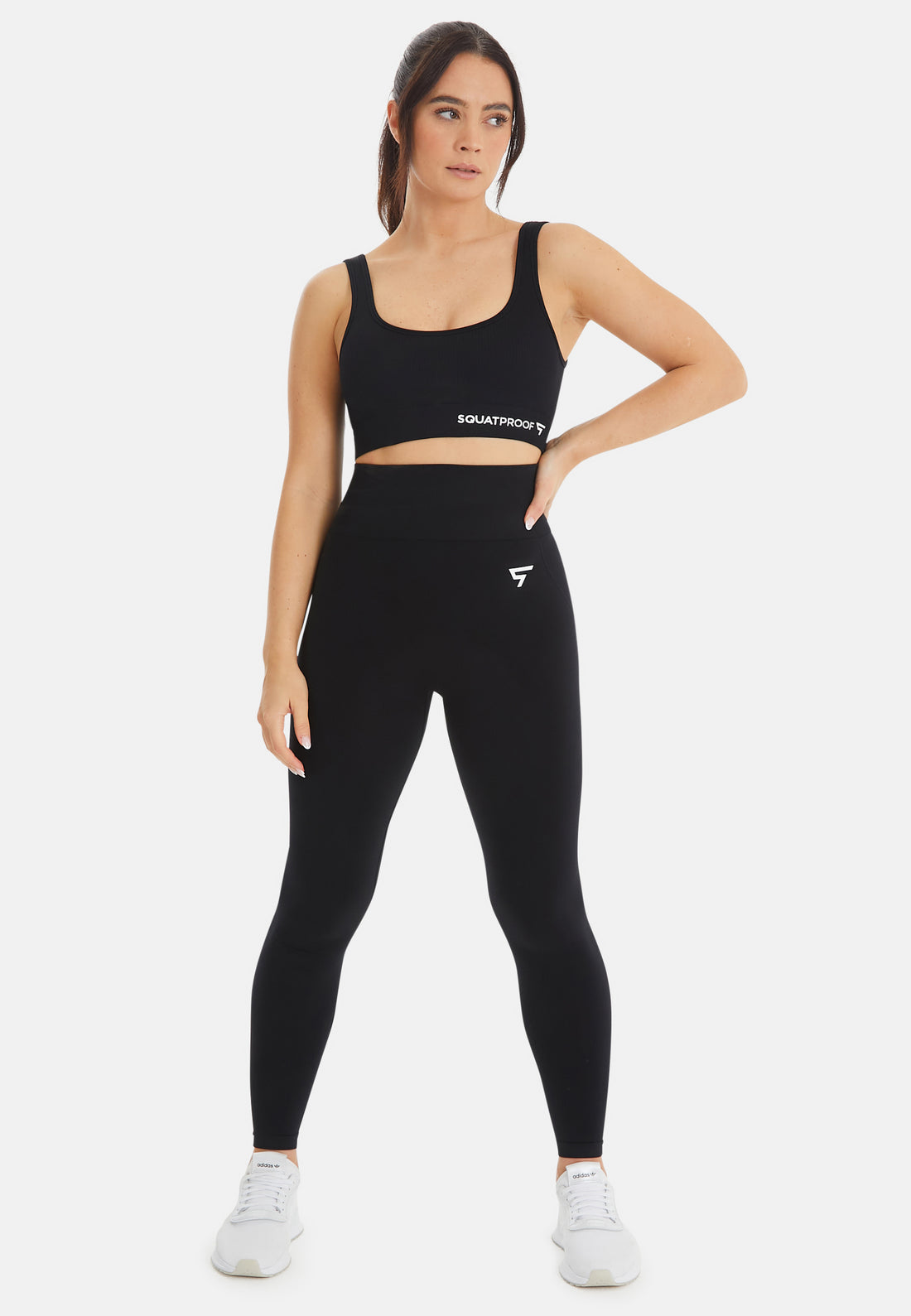 Top Ardour+ Ribbed Seamless Square Sport Bra