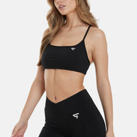 Top Exercise Back Strap Sports Bra - Squatproof