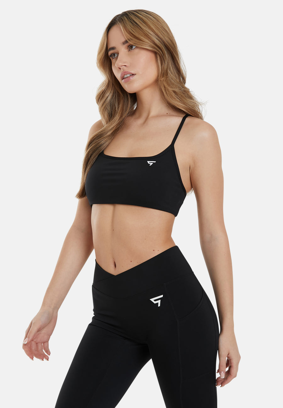 Top Exercise Back Strap Sports Bra