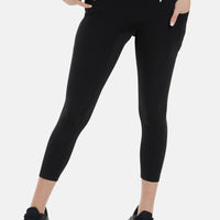 Leggings Exercise Side Pocket Scrunch Sports Leggings - Squatproof