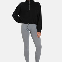 Sweatshirt Pull String Pump Cover Half Zip Sweatshirt