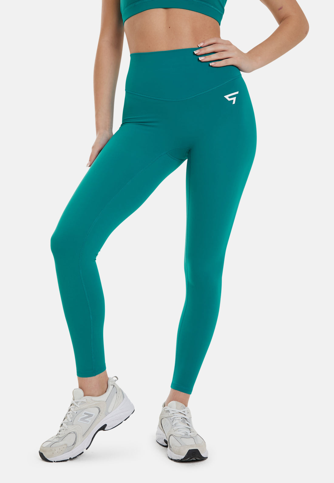 Leggings Countour V Seam High Waisted Sports Leggings - Squatproof