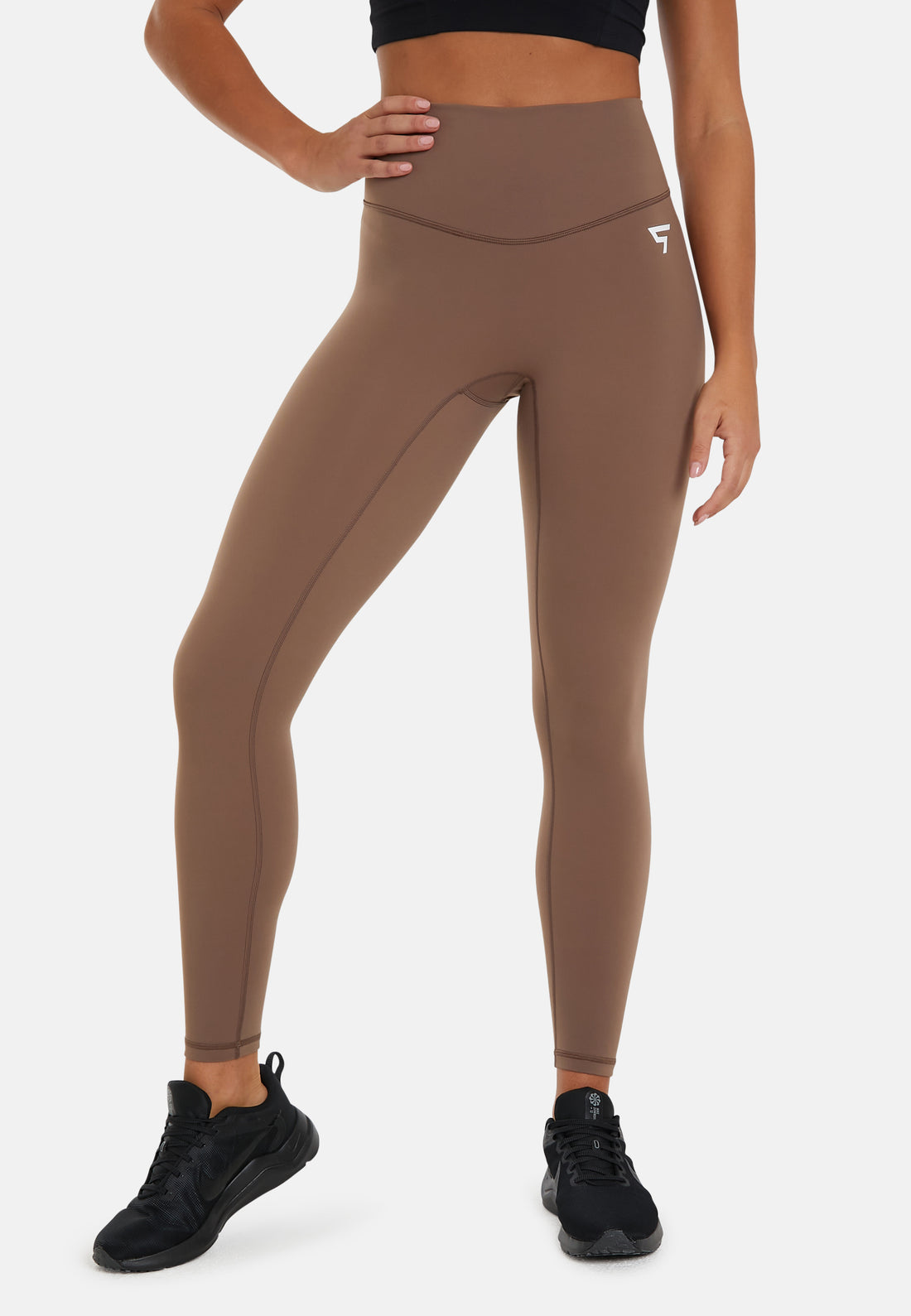 Leggings Countour V Seam High Waisted Sports Leggings - Squatproof