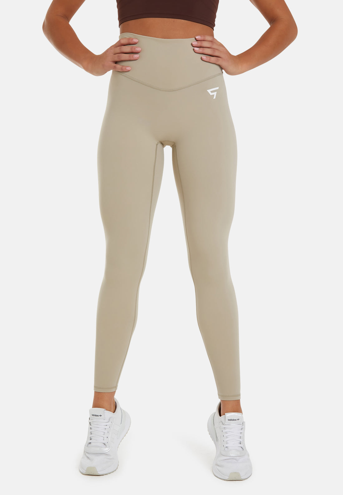 Leggings Countour V Seam High Waisted Sports Leggings - Squatproof