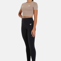 Leggings Countour V Seam High Waisted Sports Leggings - Squatproof