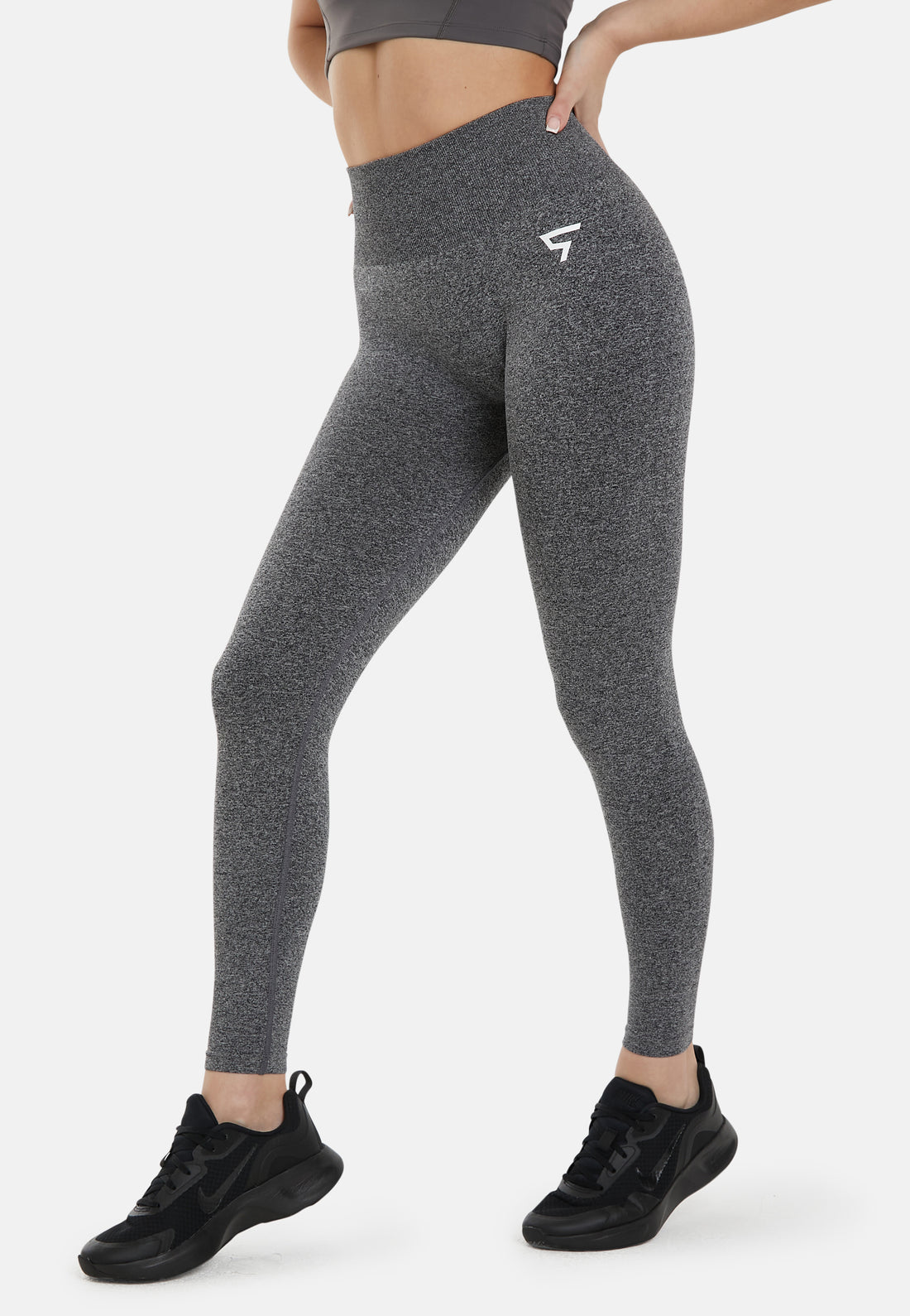 Leggings Speckled Scrunch Seamless Sports Leggings - Squatproof