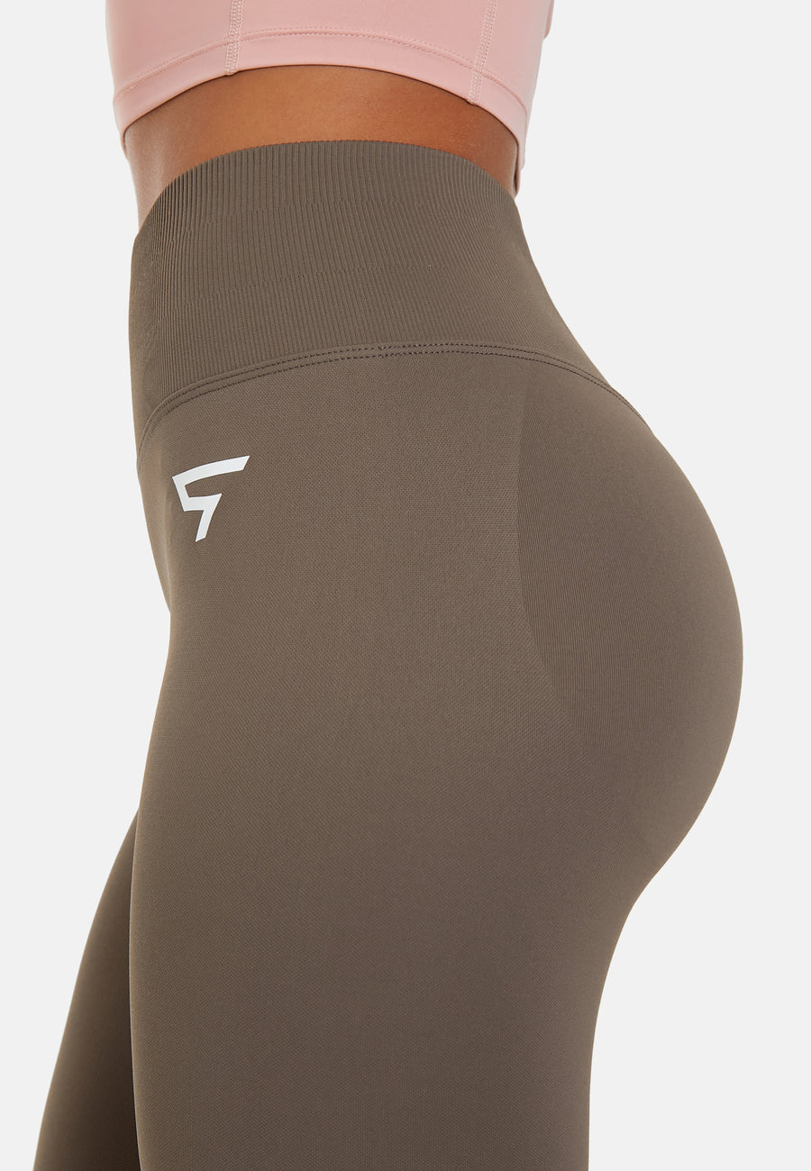 Leggings Sharp High Waisted Seamless Scrunch Sports Leggings - Squatproof