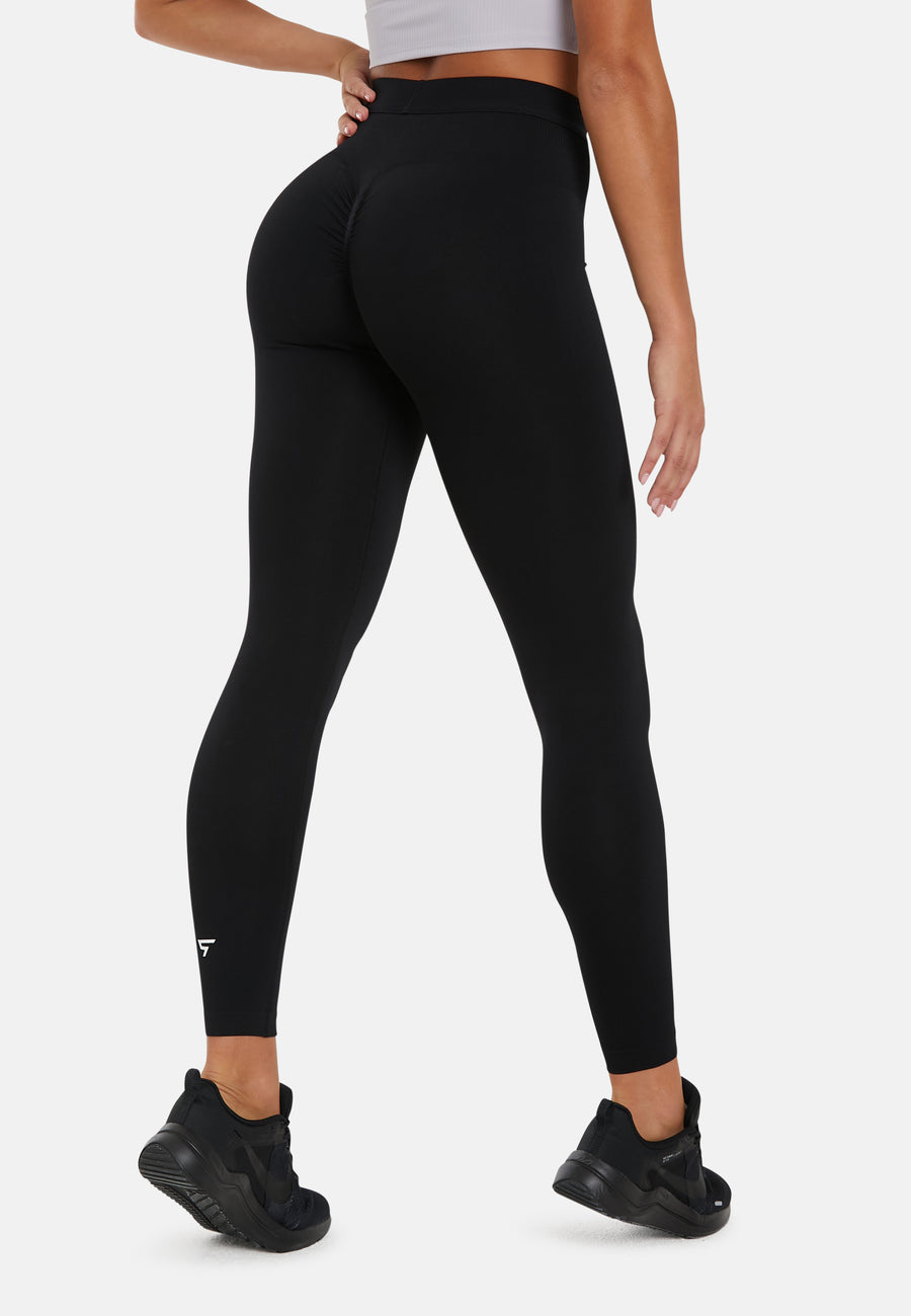 Leggings Rise High Waisted Naadloze Scrunch Sportlegging