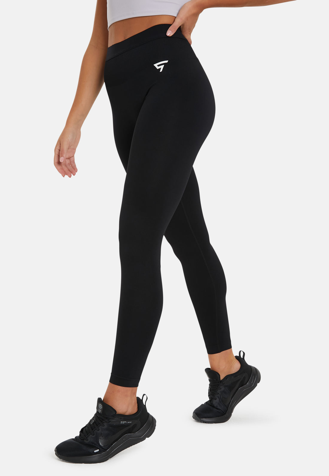 Leggings Rise High Waisted Naadloze Scrunch Sportlegging