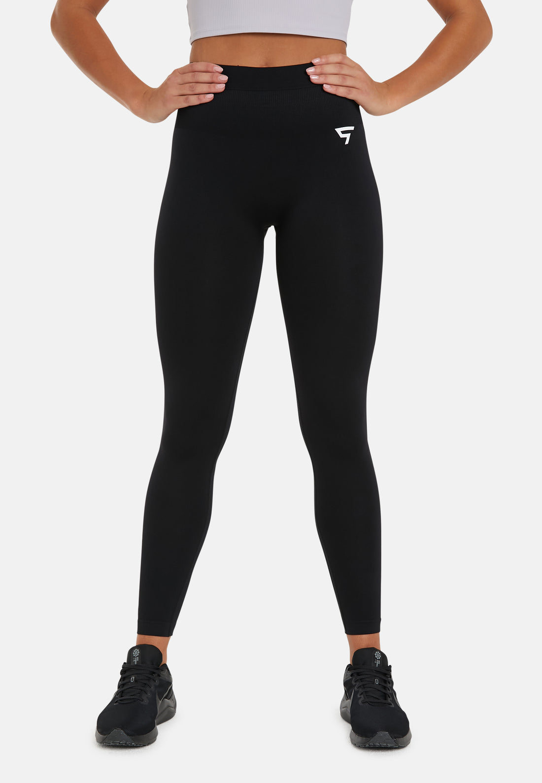 Leggings Rise High Waisted Naadloze Scrunch Sportlegging