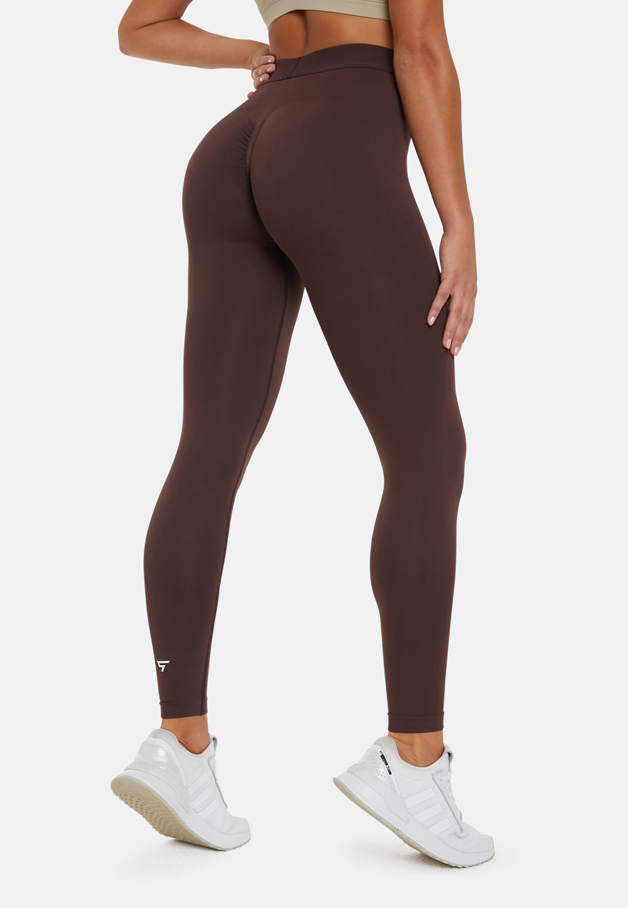 Leggings Rise High Waisted Seamless Scrunch Sports Leggings - Squatproof