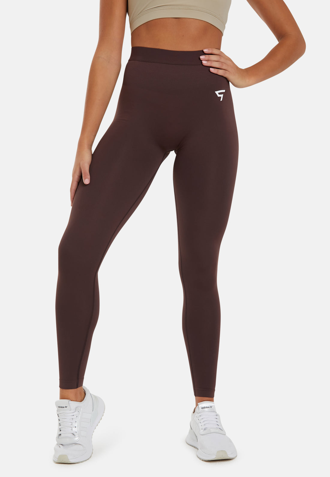 Leggings Rise High Waisted Naadloze Scrunch Sportlegging