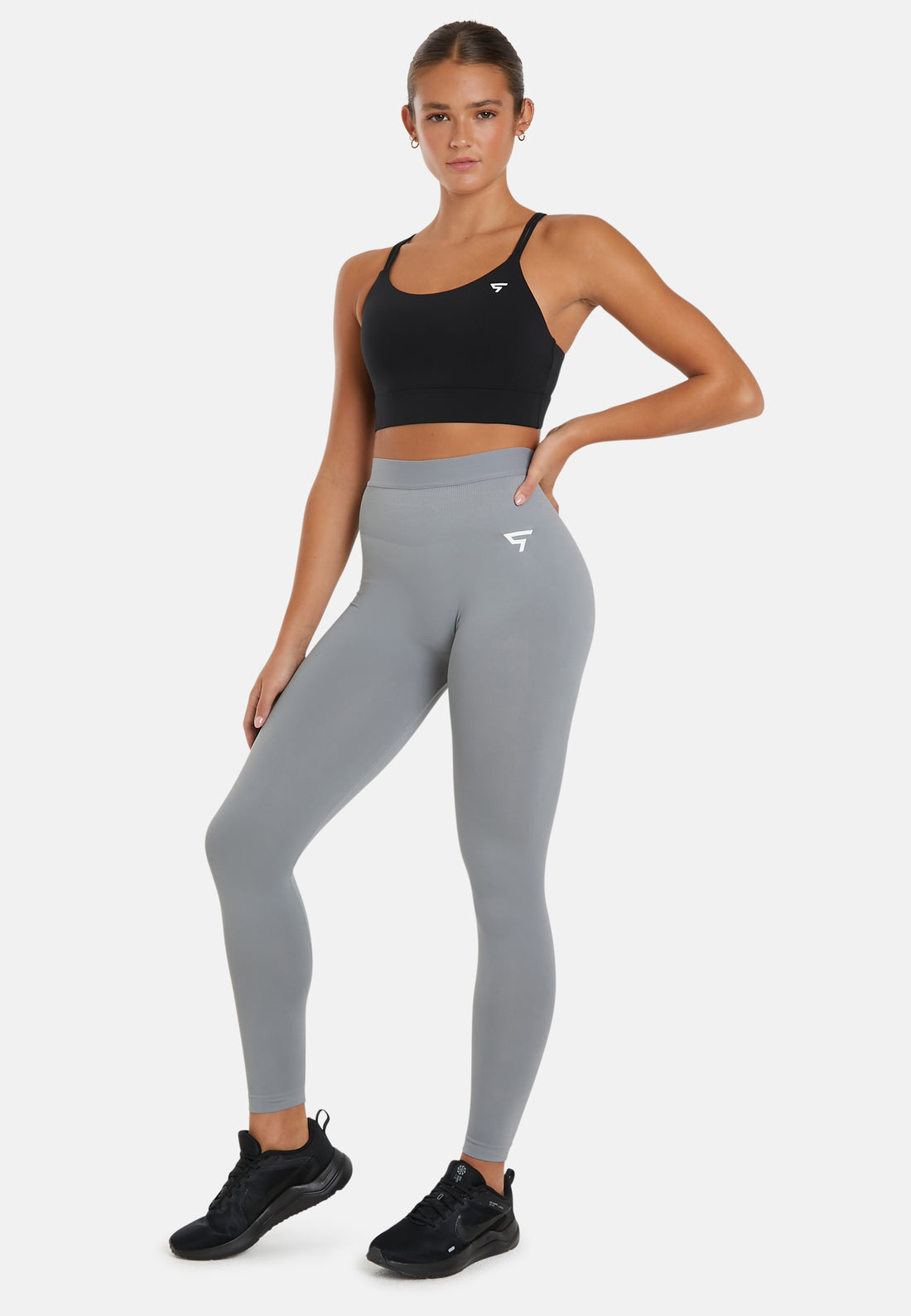 Leggings Rise High Waisted Naadloze Scrunch Sportlegging