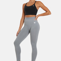 Leggings Rise High Waisted Naadloze Scrunch Sportlegging