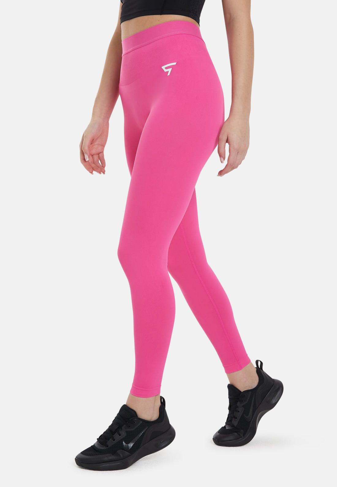 Leggings Rise High Waisted Naadloze Scrunch Sportlegging