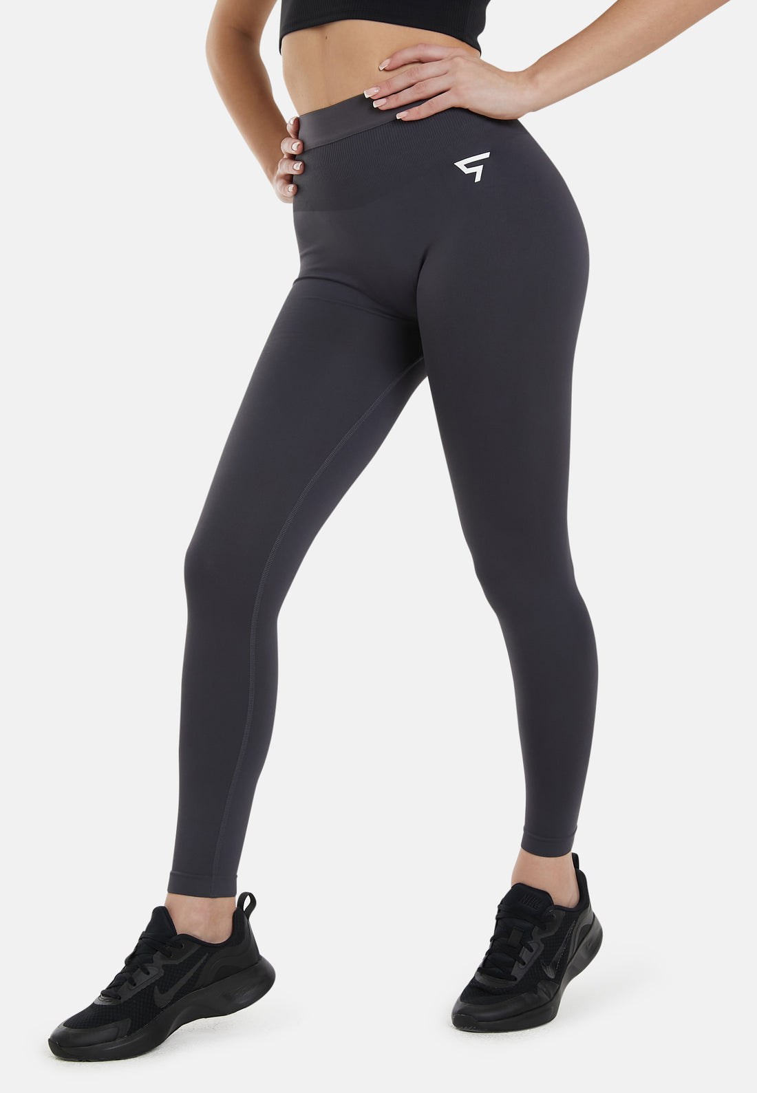 Leggings Rise High Waisted Seamless Scrunch Sports Leggings - Squatproof