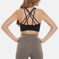 Top Cross Back Sports Bra - Squatproof