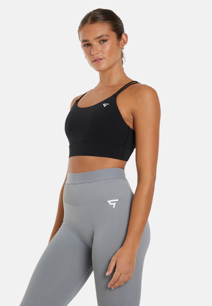 Top Flow Double Strap Sports Bra - Squatproof