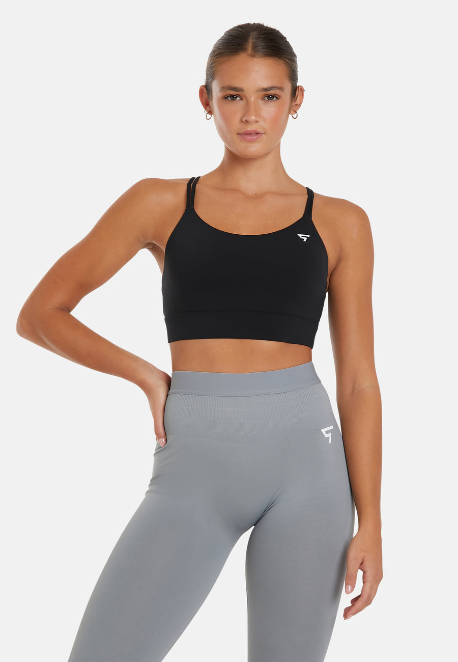 Top Flow Double Strap Sports Bra - Squatproof