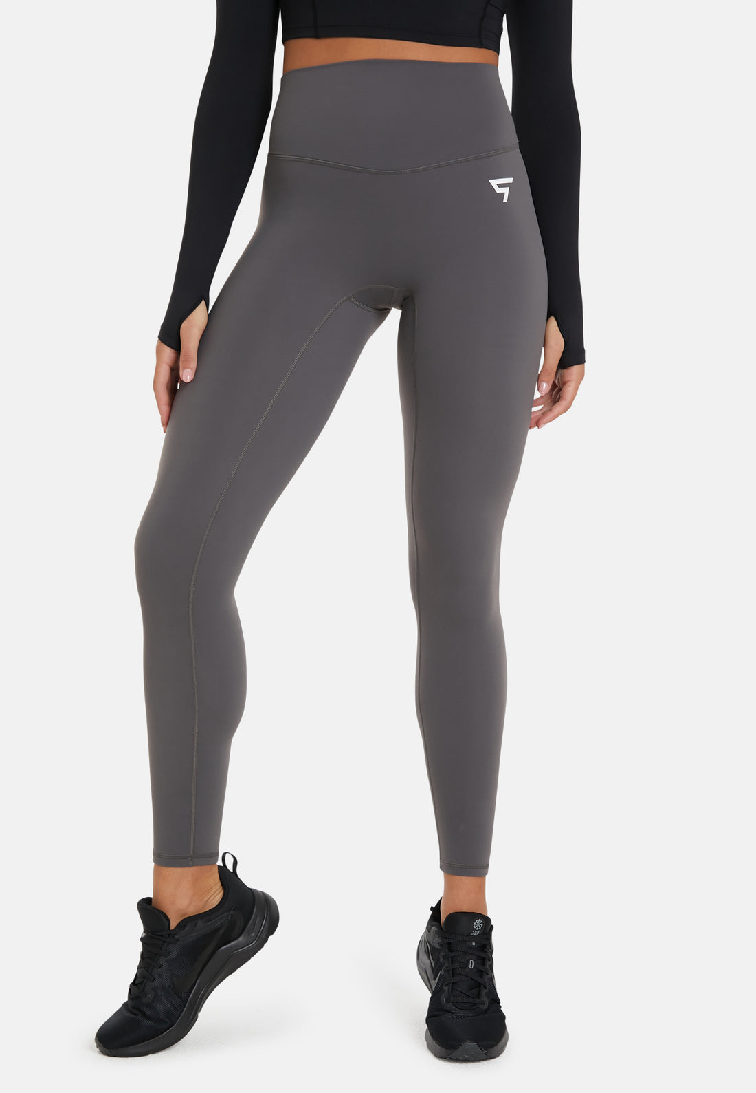 Leggings Countour V Seam High Waisted Sports Leggings - Squatproof