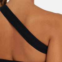 Top Serenity Ribbed One Shoulder Sports Top - Squatproof