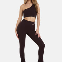 Leggings Serenity Gerippte Bell-Sportleggings