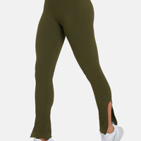 Leggings Serenity Gerippte Bell-Sportleggings