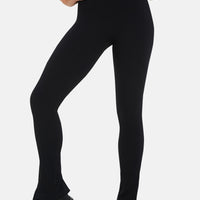 Leggings Serenity Gerippte Bell-Sportleggings