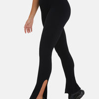 Leggings Serenity Gerippte Bell-Sportleggings